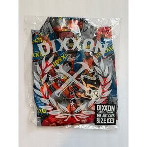 Dixxon Flannel Co Party Button Up Shirt The Articles Magazine Men's Size 4XL NEW